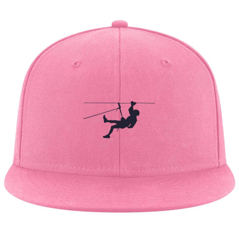 Climbing Mountain Silhouette Cap