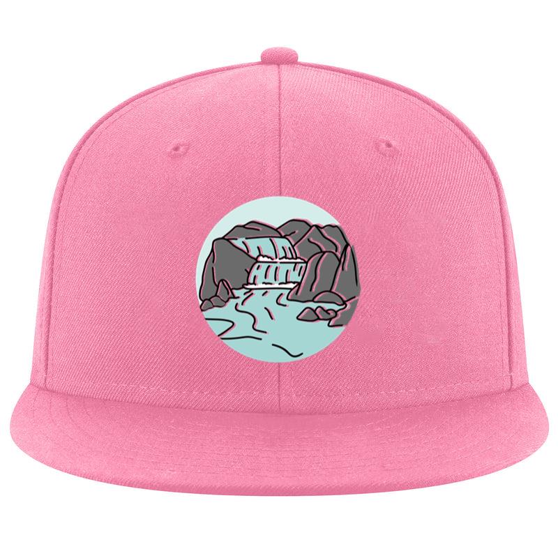 Color Stroke Simple Waterfall Cap