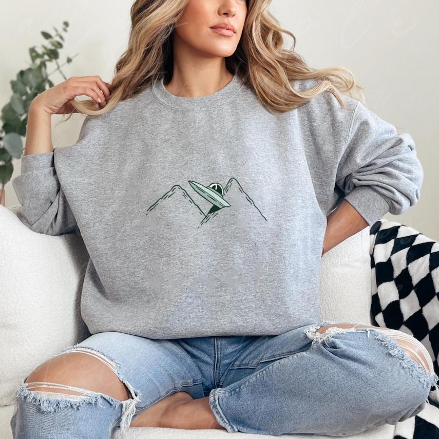 Ufo In Mountains Sweatshirt
