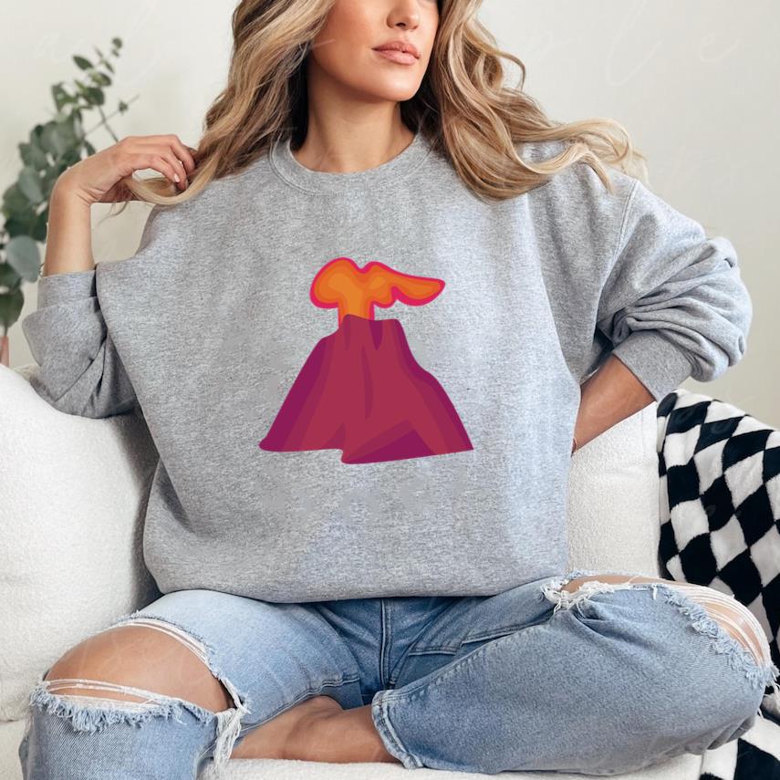 Volcano Mountain Flat Sweatshirt