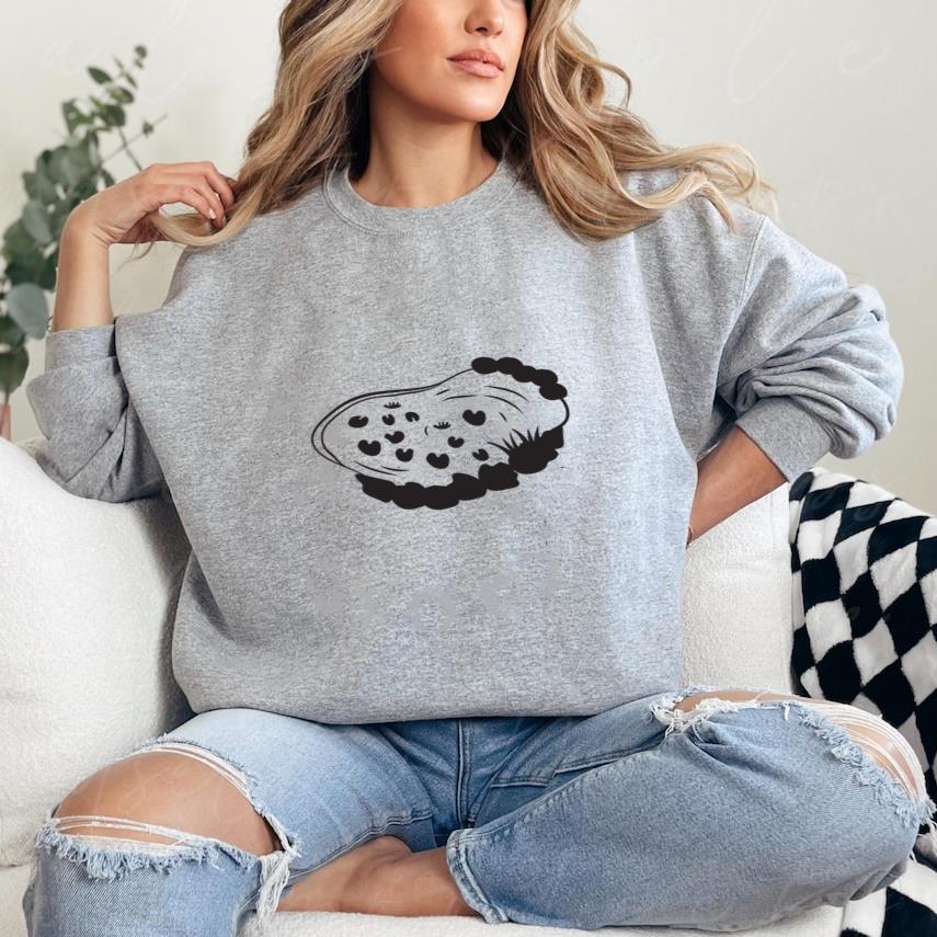 Water Pond Cut Out Element Sweatshirt